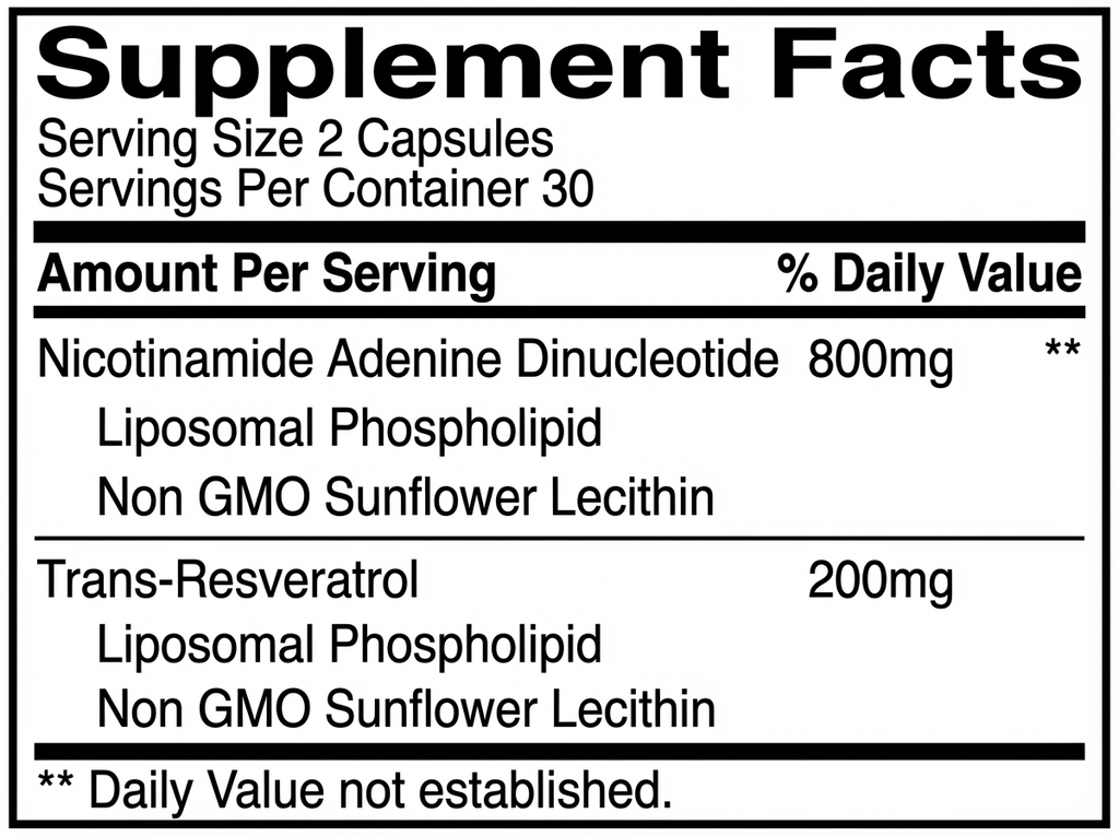 Liposomal NAD+ UK – Premium NAD+ Supplements